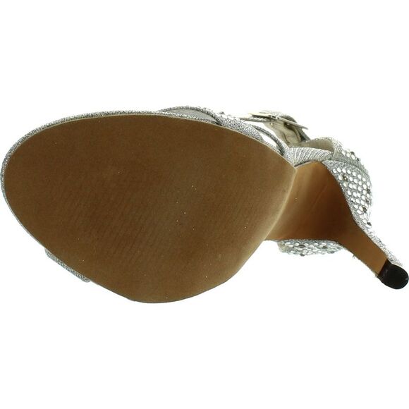 Mark and Maddux Common-01A Silver Womens sandals 5.5 NEW - Picture 4 of 4